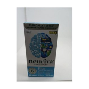 Schiff Neuiva Plus Fast-Acting Bain Pefomance Capsules -30 Count Exp 09/2025 786452, 1개