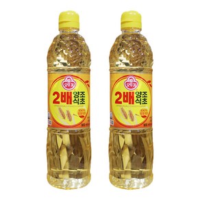 오뚜기 2배 양조식초 900ML 2개