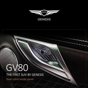 GV80 도어캐치 인사이드 패널 4개 1세트 GV80 크래스토 도어캐치 세트, GV80 도어캐치-4p 1set