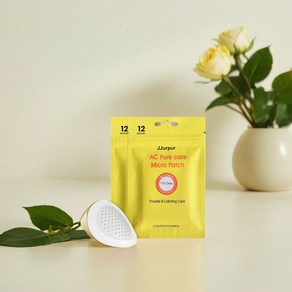 [쯔르프르] AC 퓨어 케어 마이크로패치 여드름 트러블 피부진정 1세트 12p 14mm, 2개, 12개입