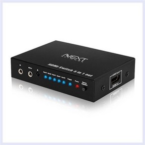 넥스트 5대1 HDMI 선택기 스위치 NEXT-0501SW4K, 1개