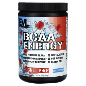 EV루션 Lution Nutrition 뉴트리션 BCAA Energy Rocket Pop 9.9oz 282g