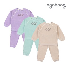 [아가방 겨울신상]노우벨라양면상하(BEIGE MINT PURPLE)_01P753001