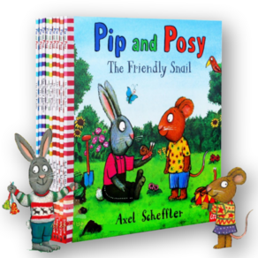 핍앤포지 10권 세트 Pip and Posy 영어원서 음원제공