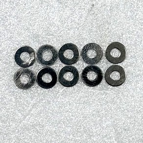 평와셔 M1.6 1.6x4x0.3mm 304 스테인리스 스틸 SUS304 10pcs