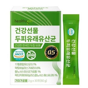 두피 유래 유산균 Q5 식약처 HACCP 인증 맥주효모 비오틴 L-아르기닌 프로바이오틱스 모유 유산균 모발 분말 가루 스틱, 60g, 1개