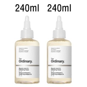 THE ORDINARY 글리코릭 에시드 7% 토닝 솔루션, 2개, 480ml