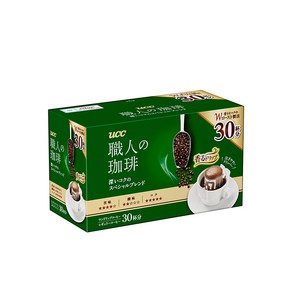 UCC 장인의 드립 커피 홈커피 깊은 맛의 스페셜 블렌드 7g 30P 레귤러 드립백, 210g, 1개