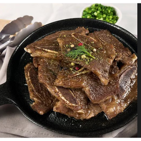 물가안정 50%할인특가 고향미트 양념LA꽃갈비 1kg+1kg 총 2kg, 2개, 1kg