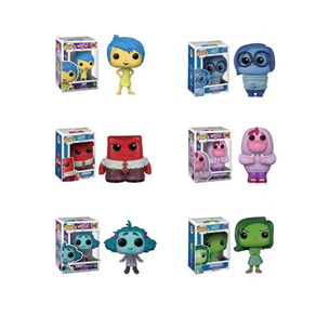 펀코팝 FUNKOPOP 인사이드아웃 소장용 피규어 6종 픽사 월트디즈니 기쁨이 슬픔이 버럭이 insideout2, 기쁨이 JOY, 1개