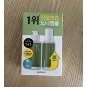 스킨케어 셀리맥스 더 리얼 노니 에너지 앰플 90ml 에디션 80ml 10ml(4782040), (무료배송)단일상품, 1개