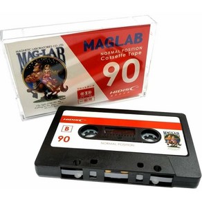 일본생산 Maglab Hi-Disc 노멀포지션 카세트 공테이프 90분