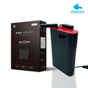 모비딕 코끼리 배면 여과기 BLACK EF-300, 1개, 3.5W