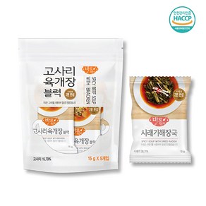 바로먹쿡 즉석국 시래기해장국 15g 5개