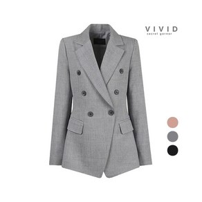 비비드시크릿가너 VIVID 여성 애니 더블 정장 자켓