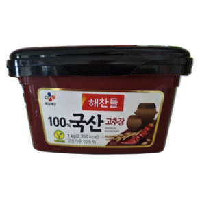 해찬들 100% 국산 고추장 500g, 1개, 1kg