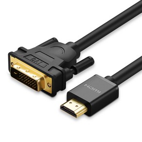 유그린 HDMI to DVI 케이블, 1개, 3m