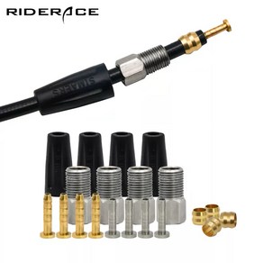 RIDERACE 유압 디스크 브레이크 케이블 마감재 올리브 인서트 시마노 BH59 BH90 스램 마구라, 단일, RD0499 시마노 BH90 10개 세트