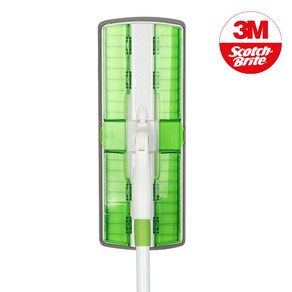 3M 스카치브라이트 클립형 막대걸레+훅걸이1p, 35cm x 13cm, 1개