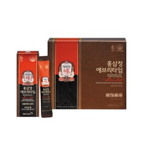 정관장 홍삼정 에브리타임 리미티드 10ml 30포 정관장포장 쇼핑백증정, 1세트, 30회분