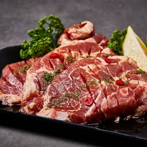 마당소 수제 돼지맛갈비 돼지갈비, 1개, 1kg