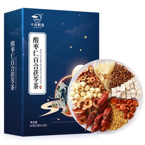 티백차 백합 대추 보리 복령 산사 연자 산조인 치자 계화 조합차 총60g, 60g, 1개, 60개입