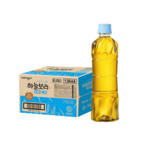 웅진 하늘보리 무라벨 500ml x 20pet 보리차음료, 하늘보리 500ml  x 20입, 20개