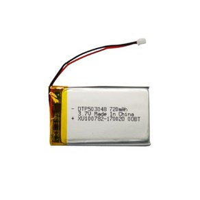 리튬폴리머배터리3.7V 720mAh, 1개, 1개입