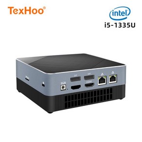 TexHoo 미니 PC 컴퓨터 게임용 AMD Ryzen7 5800H R5 인텔 코어 1340P CPU 윈도우 11 프로 NUC 오피스 NVM, No RAM No SSD, 12) AMD Ryzen5-5500U - 16G DDR