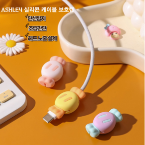 ASHLEY 실리콘 케이블 보호캡