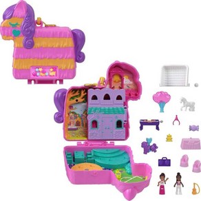 Polly Pocket 폴리포켓 피냐타 가든 파티 Pinata Paty 마이크로인형, Multicolo, 1개