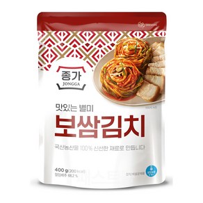 종가 맛있는 별미 보쌈김치, 1개, 상세설명 참조, 400g