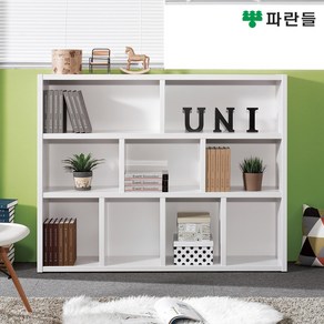 파란들가구 33T 1500 와이드 3단책장 거실책장 수납장식장, 화이트