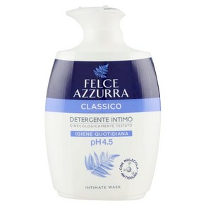 Felce Azzua Classico Intimate Wash pH 4.5 250 ml 8.4 Fl Oz 이탈리아산 [이탈리아 수입], Felce Azzua Classico Intimat