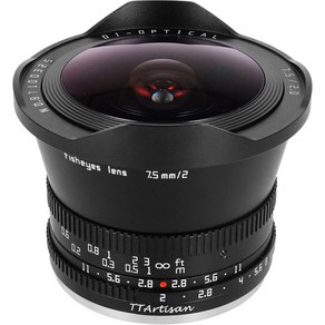 TTAtisan 7.5mm f 2 피쉬아이 렌즈 마이크로 포서드