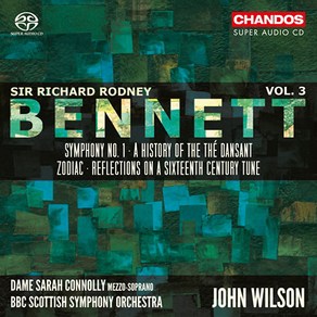 핫트랙스 RICHARD RODNEY BENNETT - ORCHESTRAL WORKS VOL.3/ SARAH CONNOLLY JOHN WILSON [SACD HYBRID] [베넷: 관현악 작품 3집 - 교향곡 1번 댄스의 역사 외]