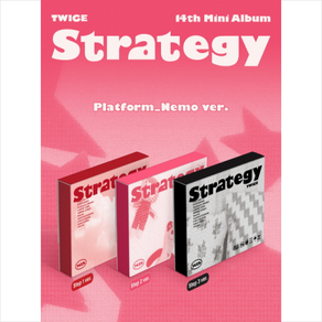 트와이스 (TWICE) - 미니앨범 14집 : STRATEGY [Platfom_Nemo ve][3종 중 1종 랜덤발송]