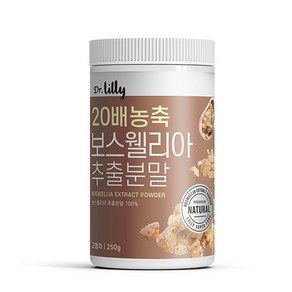 닥터릴리 20배 농축 보스웰리아 추출물 분말 가루 고급통, 150g 1통, 1개