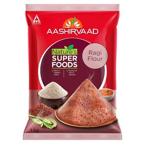 아시르바드 Aashivaad Natues Supefoods Ragi Flou 1kg, 1kg(1팩)