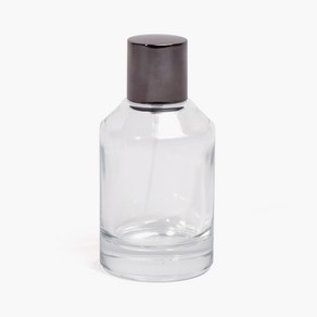 새로핸즈 클램프 타입 유리 향수공병 보떼 유광 블랙실버 100ml, 단품, 1개