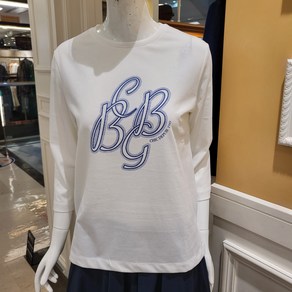 BCBG 비씨비지 가을23 BCBG 7부 티셔츠 B3C7X461