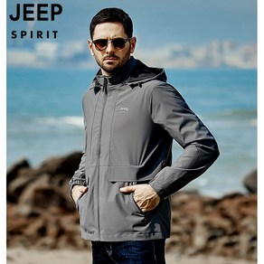 JEEP SPIRIT 지프 남성 봄가을 캐주얼 점퍼 후드 탈부착 재킷 JPFL 2136+사은품