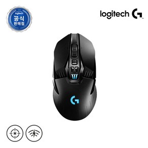 로지텍 G903 HERO LIGHTSPEED 무선 게이밍 마우스 MR0081, 블랙