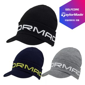 [24FW-충격할인!]테일러메이드 정품 M BRIM BEANIE 브림 비니 캡모자(TL016), 네이비N97890, 1개