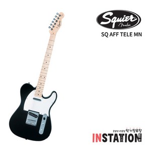 스콰이어 어피니티 텔레케스터 일렉기타 SQUIER AFFINITY TELE MN BLK, 3. BLACK MN (블랙), 4.선택없음, 1개