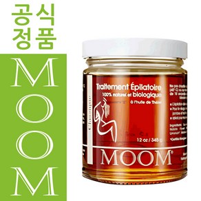 (공식수입품) 뭄 왁싱 클래식 제모제 12oz MOOM Hai Remove with Tea Tee, 345g, 1개