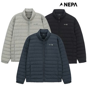 네파_NEPA_남성 24FW 간절기 시즌 다양한 착장에 적합 소프트한 원단을 사용하여 부드러운 착용감 경량 레타 구스 다운 자켓_7K72021