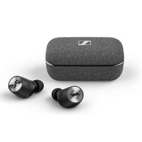 SENNHEISER MOMENTUM 2 진정한 무선 인이어 블루투스 이어폰 스포츠 러닝 음악 이어플러그 하이파이 스테레오 헤드폰, 2) Black