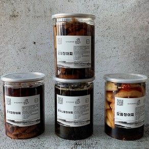 단양 구경시장 맛집 유리네 장아찌 1kg 선택하기 궁채 초석잠 명이나물 모듬 짱아찌, 궁채 장아찌 1kg, 1개