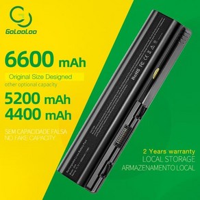 HP 파빌리온용 노트북 배터리 6600 MAh DV4 DV5 DV6 DV6T G50 G61 컴팩 프레리오 CQ40 CQ41 CQ45, 01 CHINA_01 4400mAh, 1개